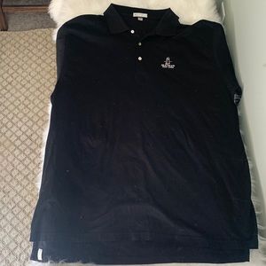 NWOT. Peter Millar XXL Black Polo. Old Head Golf Links Polo